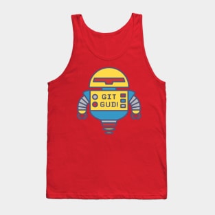 GIT GUD classic robot Tank Top